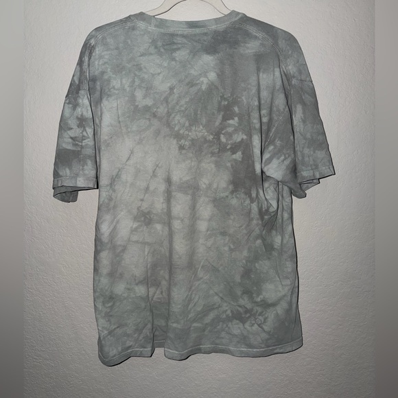 Vintage The Mountain Wolf Tie Dye Shirt Behind an Aspen Tree XL Nature Grunge 90 - Picture 6 of 7
